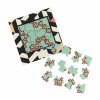 PUZZLE EN CHOCOLAT BLANC 12P PERSONNALISE 'CHOKO'