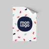 STICKERS RECTANGLE PAPIER COUCHE PUBLICITAIRE 'KLISTER'