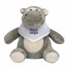PELUCHE PERSONNALISABLE AVEC BANDANA HIPPOPOTAME 'HEPPO'
