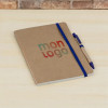 CARNET A5 AVEC STYLO PERSONNALISABLE 'ISIS STYLO'