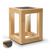 LAMPE SOLAIRE PERSONNALISABLE EN BAMBOU 'ILLUMINATO'