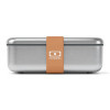 LUNCH BOX PERSONNALISABLE ACIER MB SENSE MONBENTO® 'RIOM'