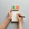 CARNET DE NOTES ET MARQUE PAGES PERSONNALISE 'DAISY'
