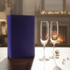 COFFRET 2 FLUTES EN VERRE 22CL PERSONNALISABLE 'BRATION'