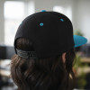 CASQUETTE SNAPBACK PERSONNALISABLE 'FLAT PEAK BICOL'