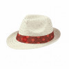 CHAPEAU DE PAILLE PERSONNALISABLE 'COBOCHIC PAILLE'