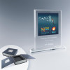 TROPHEE EN VERRE PERSONNALISE 'VICKY QUADRI RECTANGLE'