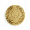 MEDAILLE COURONNE EN ZAMAC PERSONNALISEE 'LAURIER'