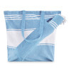 SET FOUTA SAC PERSONNALISE 'CAREO PLAGE' MARQUAGE ESAT