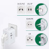 ADAPTATEUR DE VOYAGE PERSONNALISABLE USB 'TRAVLY'