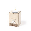 BOUGIE DE NOËL PERSONNALISÉE AROMATIQUE 'DOTTIE'