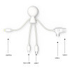 CABLE PERSONNALISABLE XOOPAR 'MR BIO SMART NFC'