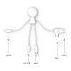 LOT 50 CÂBLES DE CHARGEMENT PERSONNALISÉS XOOPAR® 'MR BIO SMART' EXP 72H