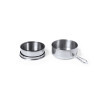 VERRE PLIABLE PERSONNALISABLE ACIER INOX 220 ML 'COTI'