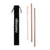 SET PAILLE PERSONNALISABLE 'BUDAL'