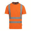 TEE SHIRT HAUTE VISIBILITE PERSONNALISE 'PRO CONTRACT'
