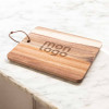 PLANCHE A DECOUPE EN ACACIA PERSONNALISABLE 'NACCIA' 