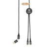 CABLE MAGNETIQUE 4 EN 1 PERSONNALISABLE 'ALUMINE'