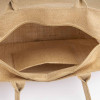 SAC EN JUTE PERSONNALISABLE AVEC FERMETURE 'KAS'