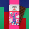 TABLETTE DE CHOCOLAT AU LAIT PUBLICITAIRE LE CHOCOLAT DES FRANCAIS  'CHOFI'
