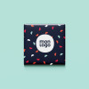 BADGE AIMANTE CARRE PERSONNALISABLE 'KIMY'