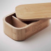 LUNCH BOX PERSONNALISABLE EN BAMBOU 1L 'BUMBA MAX'