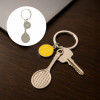 PORTE CLE EN METAL PERSONNALISE 'METALO PADELBALL'