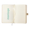 CARNET PERSONNALISABLE A5 EN CAHNVRE 'CHANVRI'