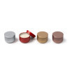 BOUGIE PARFUMEE PERSONNALISABLE BOITE METAL 'ECRYN ROND'