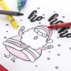 BONNET PERE NOEL A COLORIER PERSONNALISABLE 'COLKIDS'