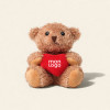 PELUCHE OURSON PERSONNALISABLE 'TEDDY COEUR'