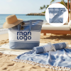 SET DE PLAGE FOUTA SAC PERSONNALISABLE 'CAREO PLAGE'