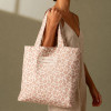 TOTE BAG SOUFFLET LEOPARD PERSONNALISE 'SALESSE'