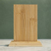TROPHEE EN BAMBOU PERSONNALISE 'FAUSTINO RECTANGLE'