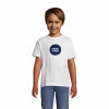RAPIDE 4J  TEE SHIRT BLANC PUBLICITAIRE ENFANT 'REGENT KIDS' 150 GR/M²