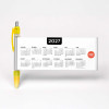 CALENDRIER STYLO BANNIÈRE PUBLICITAIRE 'SCROLL DATE'