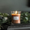 BOUGIE PARFUMEE MECHE BOIS 'WOODWICK'