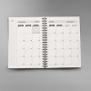AGENDA MENSUEL PERSONNALISABLE 'CANVO SPIRALE'
