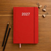 AGENDA JOURNALIER A5 RIGIDE CARTON LAMINÉ PERSONNALISABLE 'SEPTI'