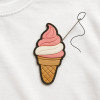 ECUSSON EN SILICONE 3D A COUDRE PERSONNALISABLE 'CRAT'