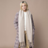 ECHARPE OVERSIZE PERSONNALISABLE 'FLUFFY SCARFO'