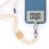 CORDON TOUR DE COU PERSONNALISABLE TELEPHONE 'NURAS COTON'