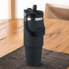 MUG ISOTHERME PERSONNALISE ACIER RECYCLE 850ML 'FAMEZ' 