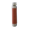 FLASQUE EN ACIER ET PU 100ML PERSONNALISABLE 'GUDY'