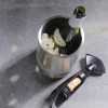 SEAU A GLACE PERSONNALISABLE EN ACIER RECYCLE 'STEELCOL' 