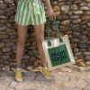 SAC SHOPPING SOUFFLET PERSONNALISABLE 'CONTRO'