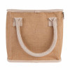 SAC ISOTHERME PERSONNALISABLE COTON ET JUTE 'CHIC'