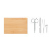 SET DE MANUCURE PERSONNALISABLE EN BAMBOU 'CHRISTI'