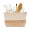 TROUSSE DE TOILETTE PERSONNALISE EN COTON ET JUTE 'LALO'