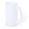 CHOPE A BIERE PERSONNALISEE EN VERRE GIVRE 50CL 'AXIO'